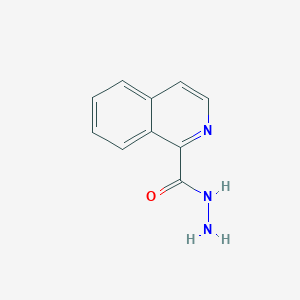 molecular formula C10H9N3O B1499574 异喹啉-1-碳酰肼 CAS No. 406192-81-2