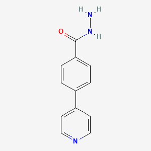 molecular formula C12H11N3O B1499575 4-(4-Pyridinyl)benzohydrazide 