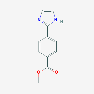 molecular formula C11H10N2O2 B149958 methyl 4-(1H-imidazol-2-yl)benzoate CAS No. 125903-39-1