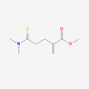 Methyl 5-(dimethylamino)-2-methylidene-5-sulfanylidenepentanoate