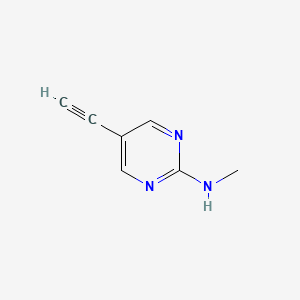 5-ethynyl-N-methylpyrimidin-2-amine
