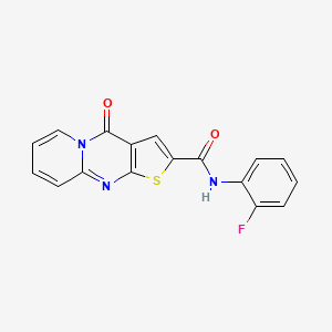 N-(2-fluorophenyl)-4-oxo-4H-pyrido[1,2-a]thieno[2,3-d]pyrimidine-2-carboxamide