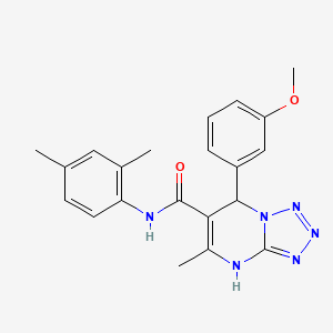 molecular formula C21H22N6O2 B14996667 N-(2,4-dimethylphenyl)-7-(3-methoxyphenyl)-5-methyl-4,7-dihydrotetrazolo[1,5-a]pyrimidine-6-carboxamide 