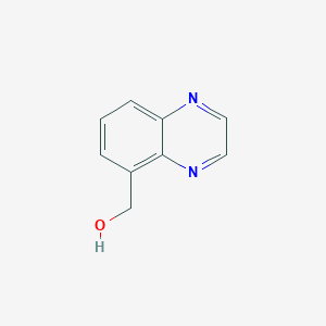 molecular formula C9H8N2O B1499683 (Quinoxalin-5-yl)methanol CAS No. 496765-32-3
