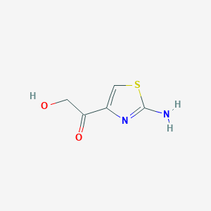 molecular formula C5H6N2O2S B1499699 Ethanone, 1-(2-amino-4-thiazolyl)-2-hydroxy- 