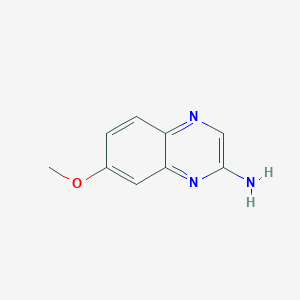 molecular formula C9H9N3O B1499701 7-Methoxyquinoxalin-2-amine CAS No. 951240-20-3