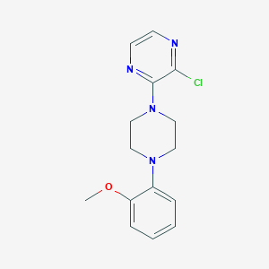 2-Chloro-3-[4-(2-methoxyphenyl)piperazin-1-yl]pyrazine