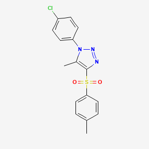 1-(4-chlorophenyl)-5-methyl-4-tosyl-1H-1,2,3-triazole