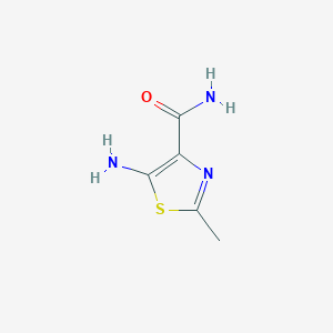 5-Amino-2-methylthiazole-4-carboxamide