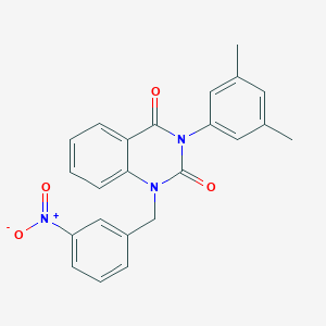 molecular formula C23H19N3O4 B14997452 3-(3,5-dimethylphenyl)-1-(3-nitrobenzyl)quinazoline-2,4(1H,3H)-dione 