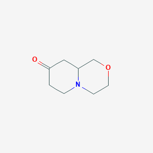 Hexahydropyrido[2,1-c][1,4]oxazin-8(1H)-one