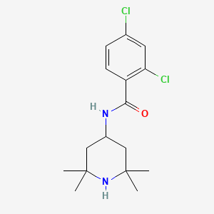 molecular formula C16H22Cl2N2O B14997525 2,4-dichloro-N-(2,2,6,6-tetramethylpiperidin-4-yl)benzamide 