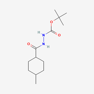 Tert-butyl 2-[(4-methylcyclohexyl)carbonyl]hydrazinecarboxylate