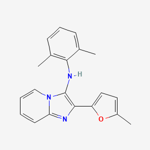 N-(2,6-dimethylphenyl)-2-(5-methylfuran-2-yl)imidazo[1,2-a]pyridin-3-amine