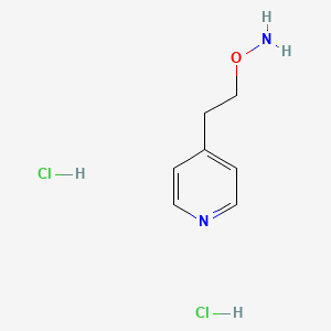 molecular formula C7H12Cl2N2O B1499772 O-(2-Pyridin-4-YL-ethyl)-hydroxylamine dihydrochloride 