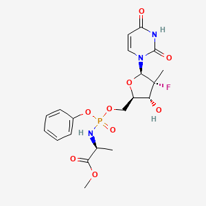 molecular formula C20H25FN3O9P B1499794 Sofosbuvir impurity N 