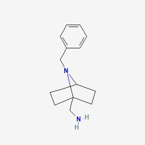 (7-Benzyl-7-azabicyclo[2.2.1]heptan-1-yl)methanamine