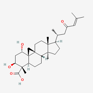 molecular formula C30H46O5 B1499802 Gardenolic acid B CAS No. 108864-53-5