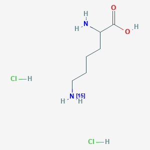 molecular formula C6H16Cl2N2O2 B1499805 DL-Lysine-epsilon-15N dihydrochloride CAS No. 204451-46-7