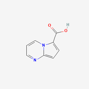molecular formula C8H6N2O2 B1499812 Pyrrolo[1,2-a]pyrimidine-6-carboxylic acid CAS No. 1083196-26-2