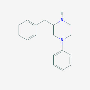 molecular formula C17H20N2 B1499824 3-Benzyl-1-phenyl-piperazine CAS No. 885275-37-6