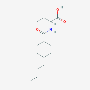 N-[(4-butylcyclohexyl)carbonyl]valine