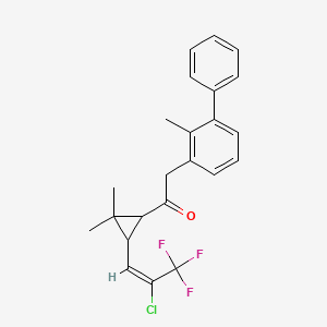 molecular formula C23H22ClF3O B1499829 Bifenthrin CAS No. 99267-18-2