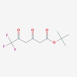 Tert-butyl 6,6,6-trifluoro-3,5-dioxohexanoate