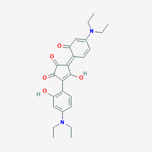 3-(4-Diethylamino-2hydroxy-phenyl)-5-(4-diethylimmonium-2-hydroxy-cyclohexa-2,5-dien-1-ylidene)-1,2-dioxo-cyclopenten-4-olate