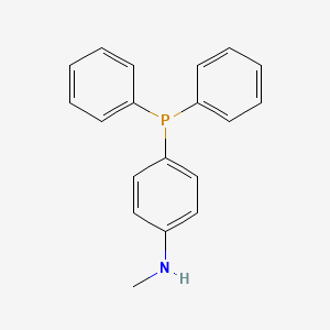 (4-Diphenylphosphanyl-phenyl)-methyl-amine