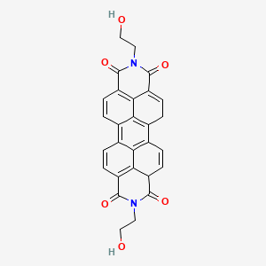 molecular formula C28H20N2O6 B1499867 2,9-Di(2-hydroxyethyl)-anthra[2,1,9-def:6,5,10-d'e'f']diisoquinoline-1,3,8,10-tetrone 