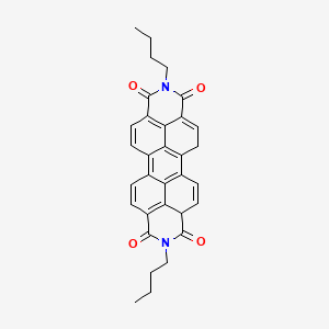 molecular formula C32H28N2O4 B1499869 2,9-Dibutyl-anthra[2,1,9-def:6,5,10-d'e'f']diisoquinoline-1,3,8,10-tetrone 
