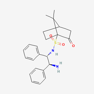 N-[(1S,2S)-2-Amino-1,2-diphenylethyl]-7,7-dimethyl-2-oxobicyclo[2.2.1]heptane-1-sulfonamide