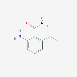 molecular formula C9H12N2O B1499885 2-Amino-6-ethylbenzamide CAS No. 34934-07-1
