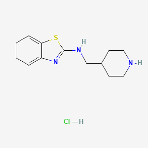 Benzothiazol-2-yl-piperidin-4-ylmethyl-amine hydrochloride