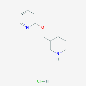 2-(Piperidin-3-ylmethoxy)pyridine hydrochloride