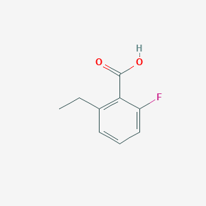 molecular formula C9H9FO2 B1499912 2-エチル-6-フルオロ安息香酸 CAS No. 479676-22-7