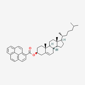 molecular formula C44H54O2 B1499915 (3beta)-Cholest-5-en-3-yl pyrene-1-carboxylate CAS No. 253186-38-8