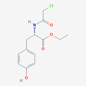 molecular formula C13H16ClNO4 B1499922 Chloroac-Tyr-Oet 