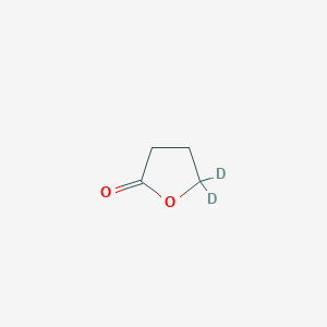 molecular formula C4H6O2 B1499931 5,5-Dideuteriooxolan-2-one CAS No. 68036-47-5