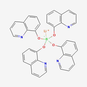 molecular formula C36H24BLiN4O4 B1499932 Lithium tetra(8-hydroxyquinolinato)boron 