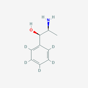 molecular formula C9H13NO B1499936 Phenyl-d5-propanolamine CAS No. 1217613-87-0