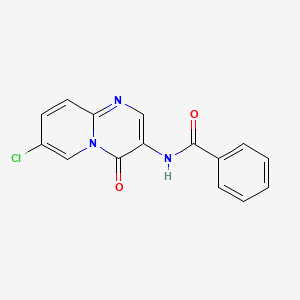 N-(7-chloro-4-oxo-4H-pyrido[1,2-a]pyrimidin-3-yl)benzamide