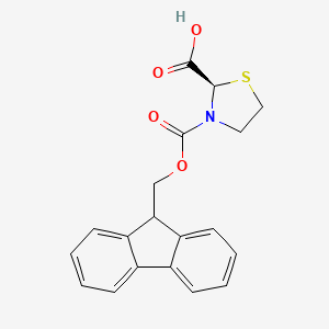 molecular formula C19H17NO4S B1499956 Fmoc-(R)-thiazolidine-2-carboxylic acid 
