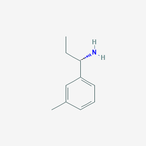 molecular formula C10H15N B1499957 (1S)-1-(3-Methylphenyl)propylamine CAS No. 1212973-31-3