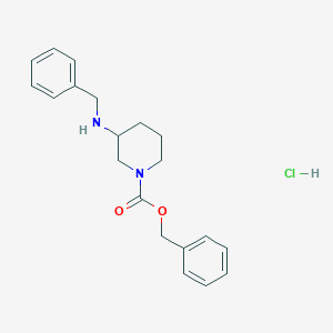 Benzyl 3-(benzylamino)piperidine-1-carboxylate hydrochloride