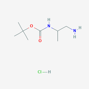 molecular formula C8H19ClN2O2 B1499979 2-N-Boc-Propane-1,2-diamine hydrochloride CAS No. 1179361-32-0