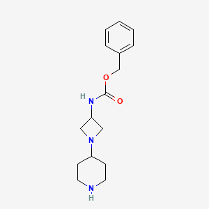 Benzyl (1-(piperidin-4-yl)azetidin-3-yl)carbamate