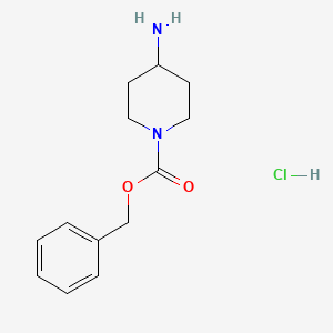 molecular formula C13H19ClN2O2 B1499984 Benzyl-4-Aminopiperidin-1-carboxylat-Hydrochlorid CAS No. 1159826-41-1