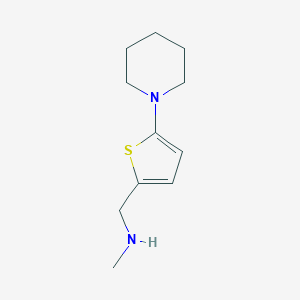 N-Methyl-[(5-piperidinothien-2-yl)methyl]amine